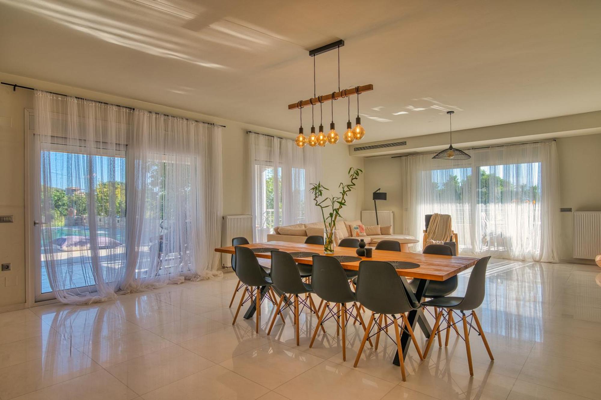 Blue Sky Villa In Crete Epano Vathia Exterior photo