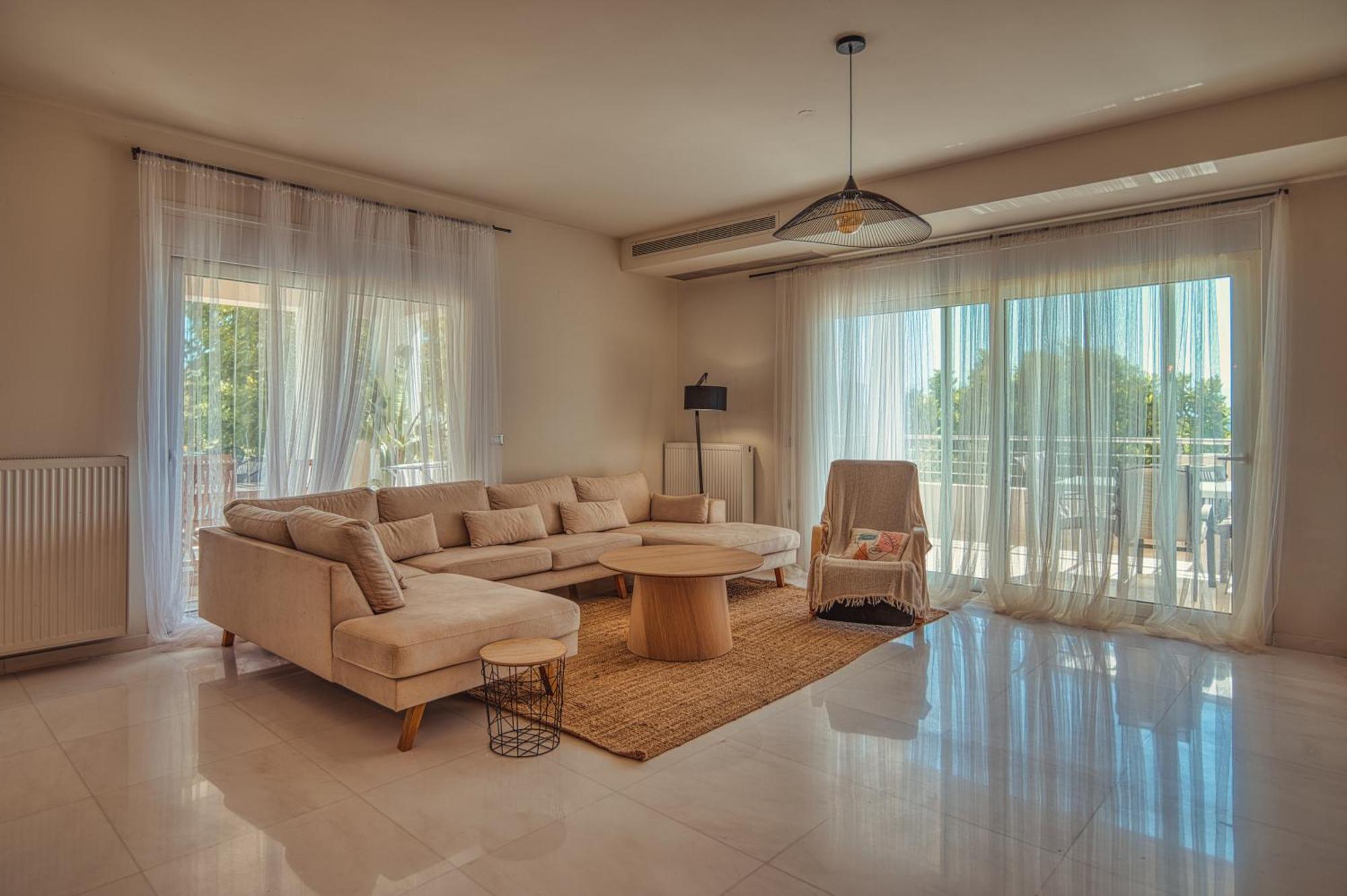 Blue Sky Villa In Crete Epano Vathia Exterior photo
